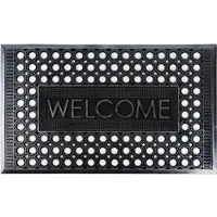 Primaflor Schmutzfangmatte DYNAMIC - Circle Silber