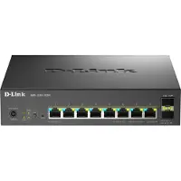 D-Link DMS-1250-10SPL, Managed, L2/L3, 2.5G Ethernet (100/1000/2500), Power over Ethernet (PoE), Rack-Einbau