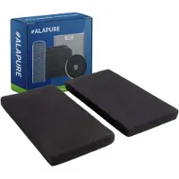 Alapure Aktivkohlefilter geeignet für Novy Monoblock 7550400 (2 Stück)