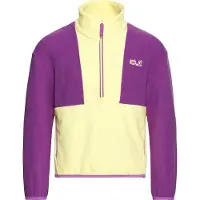 Jack Wolfskin - Kid's Colorblock Taunus Halfzip - Fleecepullover Gr 140 lila