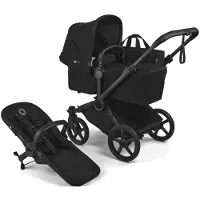 Bugaboo Donkey 6 2-in-1 Kinderwagen - Heritage Black Bezüge