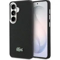 Lacoste Case Full Wrap Petit Pique MagSafe for Samsung Galaxy S26 black
