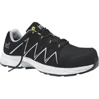 ELTEN Sicherheitshalbschuh jo_SPEEDY black-silver Low ESD S3, Gr. 43 Jori 12161