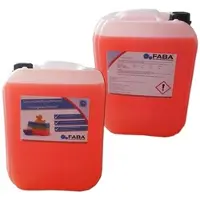 Faba Chemie 2 x 10 L Flüssigwaschmittel Konzentrat rot frisch angenehm Universal Color