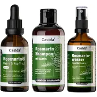 Casida GmbH Rosmarin Haarkur Mit Rosmarinöl+wasser+shampoo Set 1 P