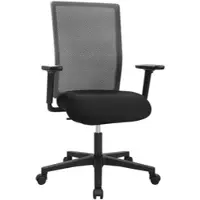 Topstar Bürostuhl Free Point, PA10TW1MP0BT3 Stoff grau, Gestell schwarz