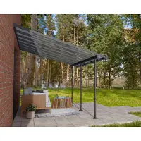 Canopia Terrassendach "Sierra Alu Terrassenüberdachung", einfache DIY Montage
