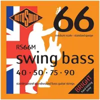 Rotosound RS66M mittlere Stahl Bassgitarrensaiten 40-90
