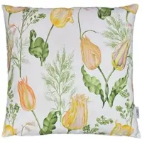 Lazis Kissenhülle Yellow pride 60x60cm - mit Tulpenmeer Motiv