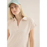 Cecil Poloshirt mit Struktur-Optik