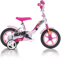 Dino Bikes Kinderfahrrad "10" stabiler Stahl-Rahmen, Stützräder, kindgerecht" 1 Gang mit Stützrädern, Hupe und Schutzblechen