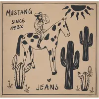 Mustang Schal "Damen Style Sunset Boulevard Bandana"