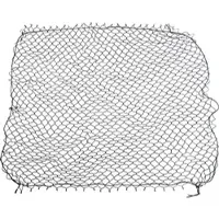 Lescars Anhängernetz, umlaufendes Gummiseil, 45 mm Maschenweite, 150 x 270 cm