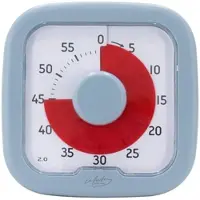 INFACTORY Visueller 60-Minuten-Lerntimer für Kinder und Erwachsene, blau