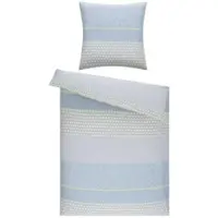 Jette Perkalbettwäsche , blau , Maße (cm): B: 155