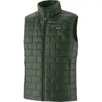 Patagonia - Stepp- Und Daundenjacken ohne ärmel aus Primaloft - M's Nano Puff Vest Old Growth Green für Herren - Größe S - Grün