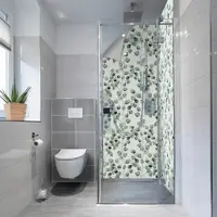 MySPOTTI Duschrückwand-Panel, fresh, Blätter, 255x100 cm - gruen