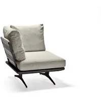 Stern Enya Lounge-Eckelement Aluminium/Polyacryl inkl. Kissenset