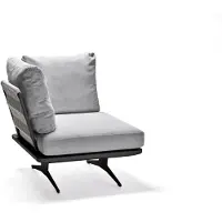 Stern Enya Lounge-Eckelement Aluminium/Polyacryl inkl. Kissenset