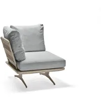 Stern Enya Lounge-Eckelement Aluminium/Polyacryl inkl. Kissenset