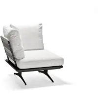 Stern Enya Lounge-Eckelement Aluminium/Polyacryl inkl. Kissenset