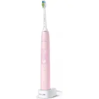 Philips 4500 series ProtectiveClean 4500 HX6836 Elektrische Schallzahnbürste, Erwachsener, Schallzahnbürste, Tägliche Pflege, Whitening, 62000 Bewegungen pro Minute, Pink, 2 min