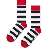 Happy socks Socken Stripes White / Black / Red-Schuhgröße 41 - 46