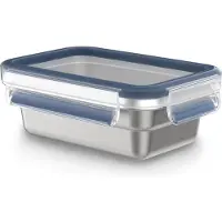 Tefal N1150310 Masterseal Frischhalteschale 0,5L Edelstahl/Blau