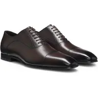 BOSS BY BECKHAM Oxford-Schuhe aus Leder mit Zehenkappe Grösse 43