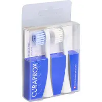 Curaprox CHS 200 Sensitiv 2X2 PACK 2er Pack ErsatzbÃ1/4rstenköpfe