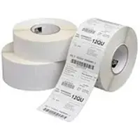 Zebra Technologies LABEL, POLYESTER, 57X44MM, THERMAL TRANSFER, Z-ULTIMATE 3000T WHITE, COATED, PER...