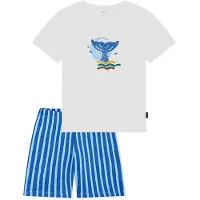 Schiesser Pyjama Nightwear in off-white | Gr.: 116