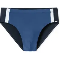 Schiesser Badeslip "Aqua" Bund mit Kordel, seitliche Kontraststreifen