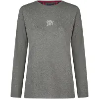 Happy Shorts Pyjama in Grau/ Rot - L