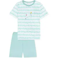 Schiesser Mädchen Pyjama NightwearSchlafanzug, Pyjama Set, Nachtwäsche
