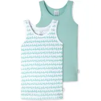 Schiesser Mädchen Unterhemd Fine RibAchselhemd, Tanktop, Unterziehshirt