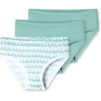 Schiesser Slip Fine Rib Multi in türkis, weiß | Gr.: 92