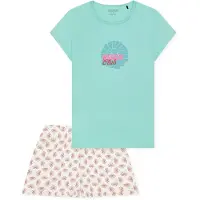 Schiesser Mädchen Pyjama NightwearSchlafanzug, Pyjama Set, Nachtwäsche