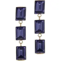 Otazu Triple Mystic Purple Earrings Größe: OS | Ohrringe Outlet | Damen | Violett