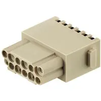 Harting Han DD Modul Buchseneinsatz (F) Quick-Lock-Anschluss, 12-polig 250V, 10A - 1 Stück