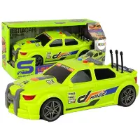 Leantoys Sportwagen Rennwagen 1:16 Grün mit Sound