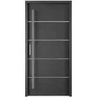 Vente-unique Haustür Lusada Anthrazitgrau 95 cm