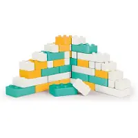 DOLU Giant Blocks Bausteine Set 48-teilig aus stabilem Kunststoff für Kleinkinder