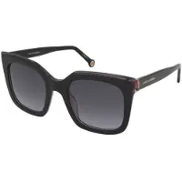 Carolina Herrera Damen HER 0249/G/S 807/9O Gläser SONNENBRILLEN Acetat Schwarz Grau Quadratisch Schattiert