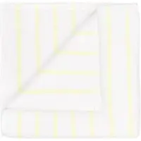 Blomus Gästehandtuch Arto Schmale Streifen White / Transparent Yellow (30 x 50 cm) (2er Set)
