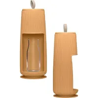 Flowell Wasserfilter inkl. 3 Kartuschen/ Kannenfiltersystem, Farbe:Pastel Peach
