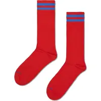 Happy socks Socken Solid Sneakers Unisex White / Blue / Red (3er-Pack)-Schuhgröße 36 - 40