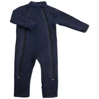 Joha Woll-Overall Zip, Dark Blue, 60