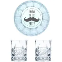Nachtmann Whiskyglas mit Gravur Papa Ist Der Beste, 2er Set