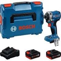 Bosch Professional Akku-Drehschlagschrauber "GDR 18V-215" Inkl. 2x Akku GBA 18V 4,0Ah, in L-BOXX 136
